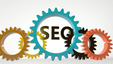 Seo web traffic search optimization ranking analysis website network statistics Stock Footage 230293339