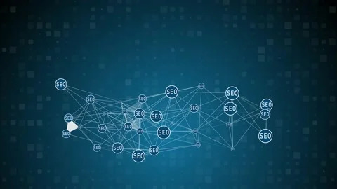 Seo web traffic search optimization ranking analysis website network statistics Stock Footage 230419898