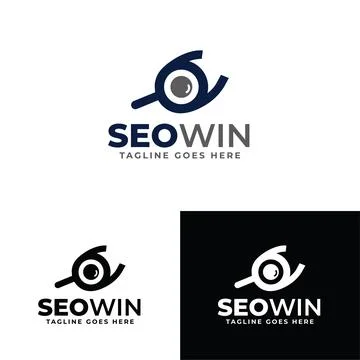 SEO Win Logo Stock-Illustration
