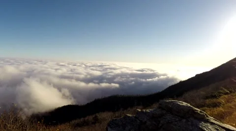 Seorak Cloud Timelapse Video stock 45593567