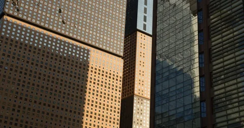 Seoul building timelaps Stock Footage 98597467