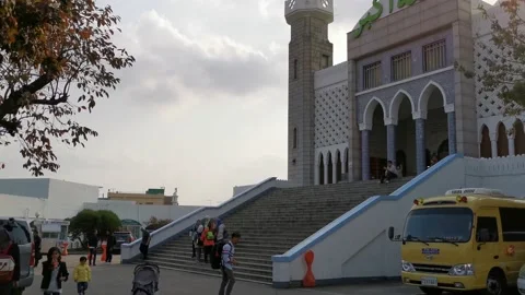 Seoul Central Mosque Stock Footage 146457565
