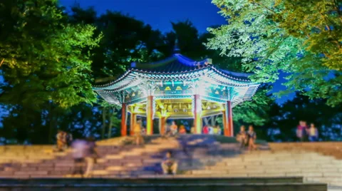 Seoul City 261 Stock Footage 34162408