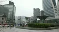 Seoul City Center, Central Area Road, Skyscrapers, Asia Shopping, South Korea HD Footage
