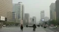Seoul City Center, Central Area Road, Skyscrapers, Asia, South Korea, time lapse HD Footage