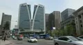 Seoul City Center, Central Area Road, Skyscrapers, Asia Shopping, South Korea HD Footage