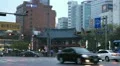 Seoul City Center, Central Area Road, Skyscrapers, Asia Shopping, South Korea HD Footage
