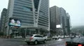 Seoul City Center, Central Area Road, Skyscrapers, Asia Shopping, South Korea HD Footage