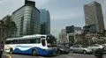 Seoul City Center, Central Area Road, Skyscrapers, Asia Shopping, South Korea HD Footage