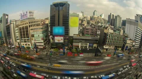 Seoul City Video stock 12542750