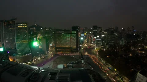 Seoul City Stock Footage 12712615