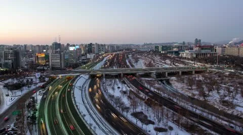 Seoul City Stock Footage 18177227