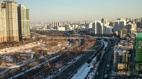 Seoul City Stock Footage 18177230