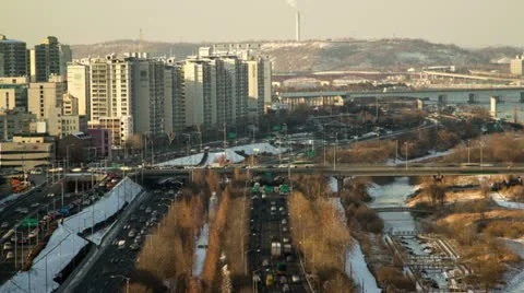 Seoul City Stock Footage 18177364