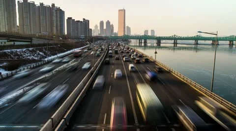 Seoul City Video stock 18784011