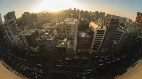 Seoul City Stock Footage 20301746