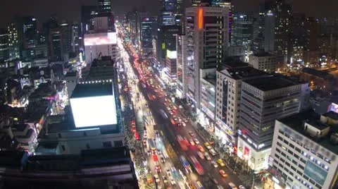 Seoul City Stock Footage 20303066