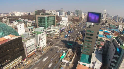 Seoul City Video stock 23610431
