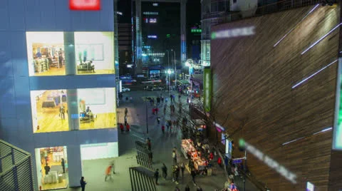 Seoul City Stock Footage 23613609