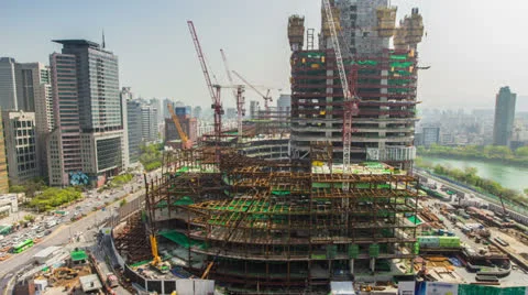 Seoul City Stock Footage 23616702