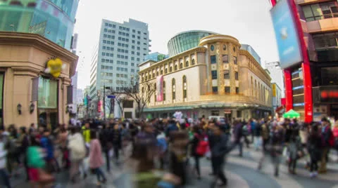 Seoul City Stock Footage 23618628