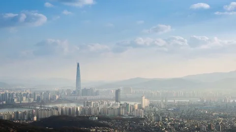 Seoul South Korea January 25 2015 Stock Footage Video (100% Royalty-free)  9550208