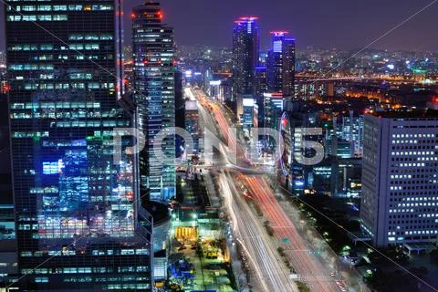 Seoul Cityscape Stock Photos