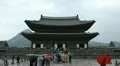 Seoul Geunjeongmun, Geunjeong Gate, Gyeongbokgung Palace, South Korea HD Footage