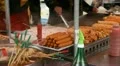 Seoul Market, Street Food, Traditional Asian Korean Food, Namdaemun Market HD Footage