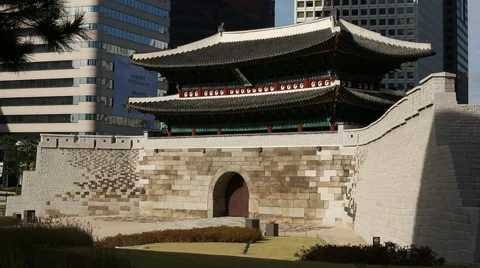 Seoul - Namdaemun Stock Footage 49953345