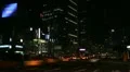 Seoul Neon Street Electronic by night, Asian Shopping in South Korea, time lapse HD Footage