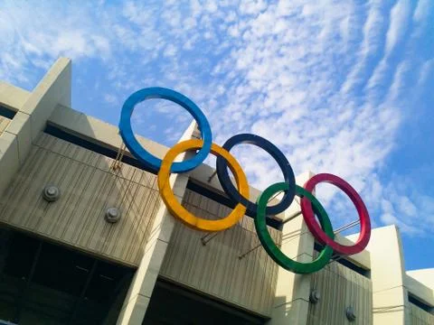 Seoul Olympic Stadium Stock Photos
