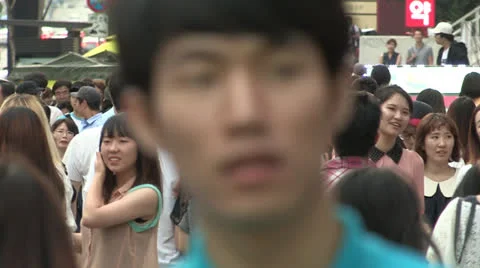 Seoul street Video stock 24807511