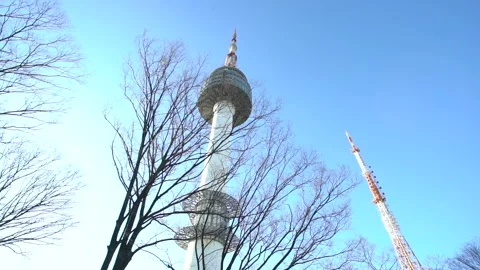 Seoul tower Stock Footage 140071529