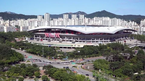 Seoul World Cup Stadium Stock Footage 72093149