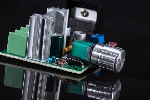 Separate electronic control unit Stock Photos