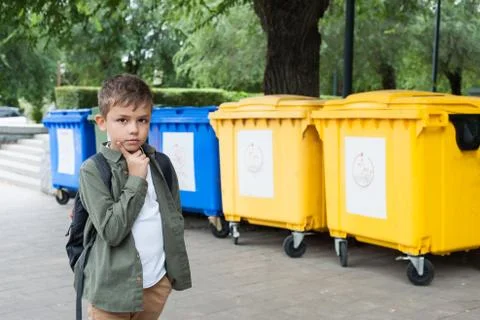  separate garbage  Stock Photos