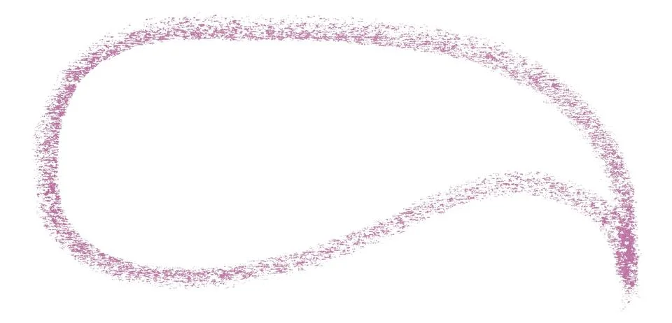 Separate pink speech bubbles on white background Stock-Illustration