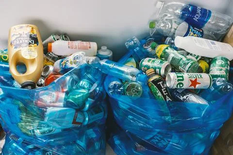 Separation Garbage for recycle Stock Photos