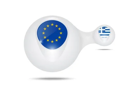 Separation Greece Stock Illustration