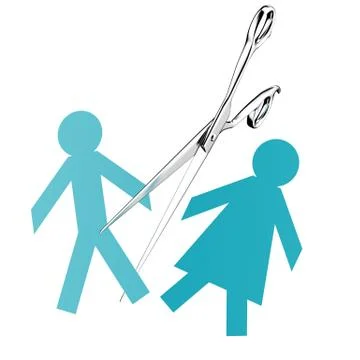 Separation pair イラスト素材