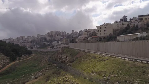 Separation wall 11 Stock Footage 126333208