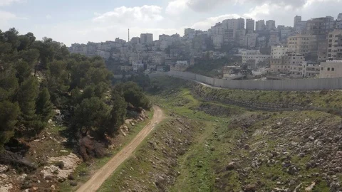 Separation wall 13 Stock Footage 126335068