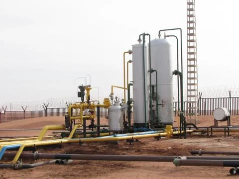 Separator process Stock Photos