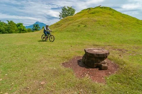 Sepeda candi abang Stock Photos