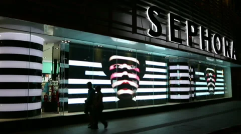 Sephora store in Kuala Lumpur Stock Footage 47574801