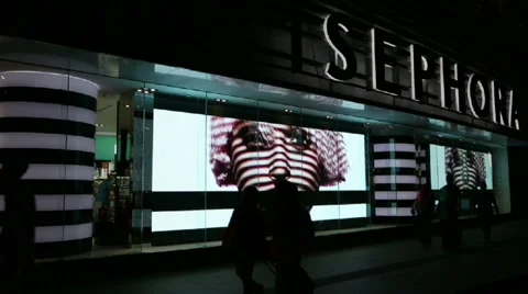 Sephora store in Kuala Lumpur Stock Footage 47575667