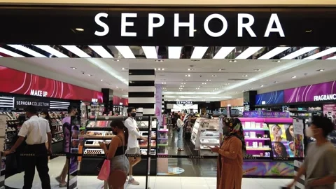 The Sephore storefront Stock Footage 163779393