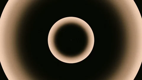 Sepia Brown Concentric Circles Abstract Background 2 Stock Footage 85481428