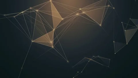 Sepia Plexus Background Video stock 78542664